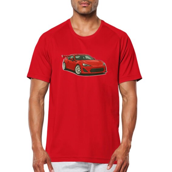 T-shirt de sport homme - #05 Scarlet Drift